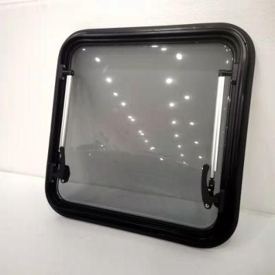 500X500mm Round Corner Caravan and Motorhome Flat Panel Side Window