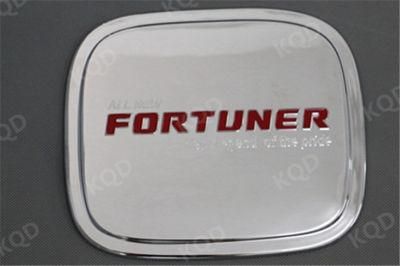 Car Accessories Chrome Gas Tank Cover for Toyota Fortuner 2012