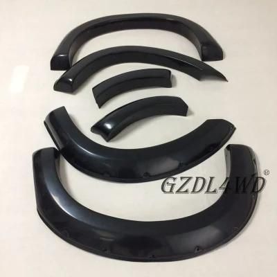 Smooth Surface Dmax 16-18 Fender Flare with with Decorative Screws 3m Tape