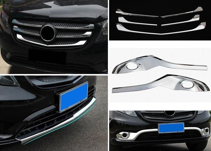Auto Parts Replacement Facelift Body Kit for Mercedes Benz Vito and V-Class Front and Rear Bumpers