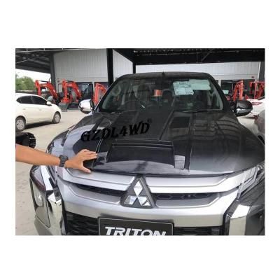 Fit 2019 Mitsubishi Triton Body Kit Mr Triton L200 Bonnet Scoop