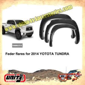 Good Market Guangzhou Manufacturer ABS Wheel Arch Fender Flares for Toyota Tundra 2014 New Model
