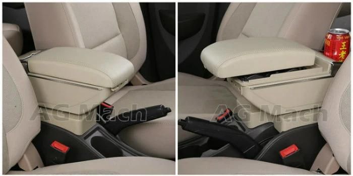 Car Accessories Universal Console Box Leather Armrest Console Box for Car