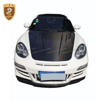Upgrade to Fiberglass Mix Carbon Fiber Pd Style Front Rear Bumper Body Kit for Porsche 987