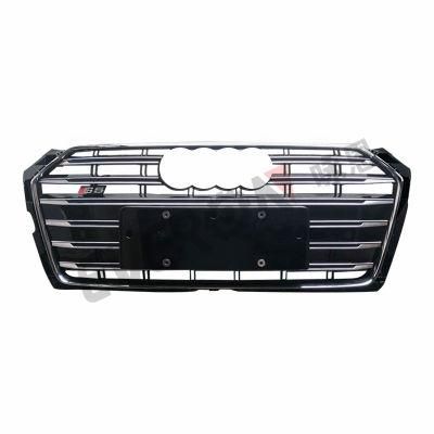 S5 Style Front Bumper Grille Honeycomb Grill for Audi A5 2017-2019