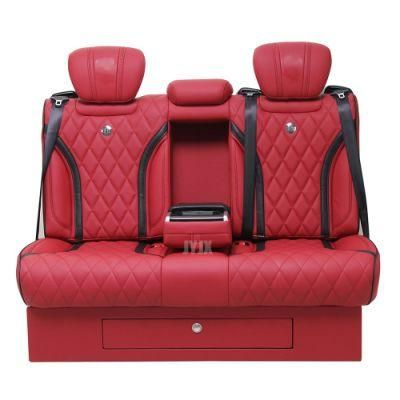 Jyjx056 Sumptuous Leather Bus Motorhome Camper Van RV Seat Bed