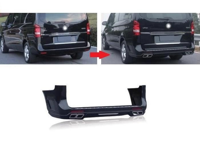 Car Parts Auto Accessory Aluminium Running Boards for Mercedes Benz Vito V-Class Side Step Stirrup