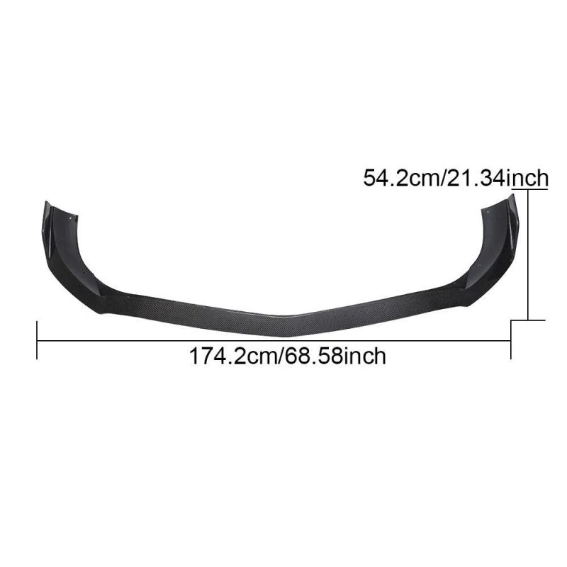 Carbon Fiber R172 Front Lip for Mercedes Benz SLC Class SLC180 200 300 Convertible 2-Door 2016-2019