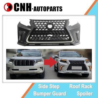 Car Parts Lexus Style Body Kits for Toyota Land Cruiser Fj150 Prado 2018 Bumpers and Front Grille