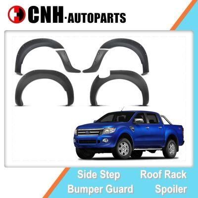 Car Parts Auto Accessory Modified Fender Flares for 2012-2014 Fd Ranger T6 Wheel Arch