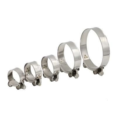 European Type Heavy Duty Stainless Steel Pipe Clamps