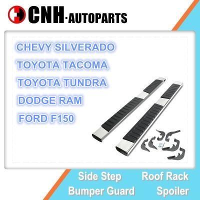 Auto Accessory Aluminum Running Boards for F150 RAM Silverado Tacoma Tundra Side Nerf Bars