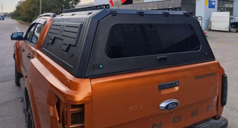 High-Grade Manganese Steel 4X4 Pick up Pickup Truck Bed Cap Canopy Topper for Dmax 2021