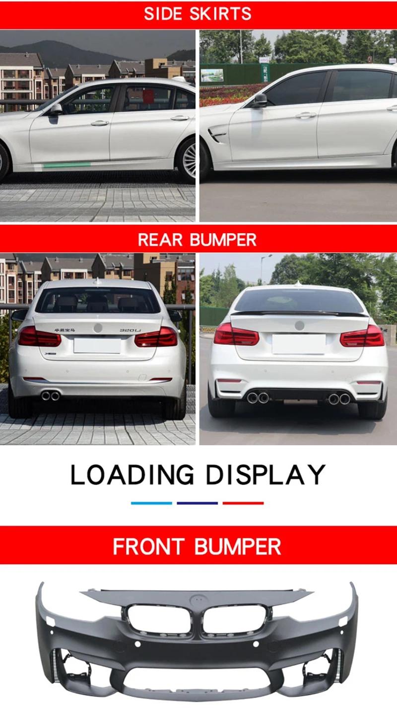 BMW 3 Series F30 13-19 Auto Body Kits Front Bumper with Rear Bumper Body Kits