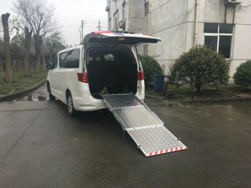 Esay Operated Manual Folding Wheelchair Ramp Loading 350kg