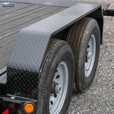 15&quot; Dual Cold Rolled Steel Trailer Mudguards Trailer Wheel Fenders