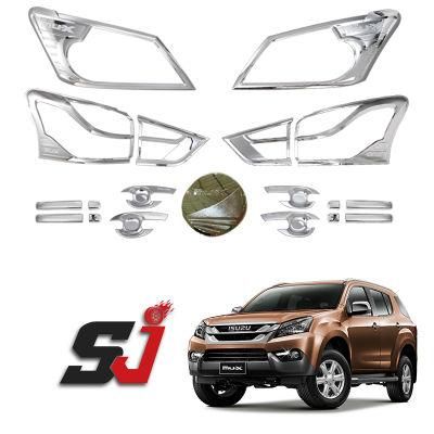 High Quality ABS Car Accessories Chrome Body Full Kit Combo Accessories for 2014-2021 Mux