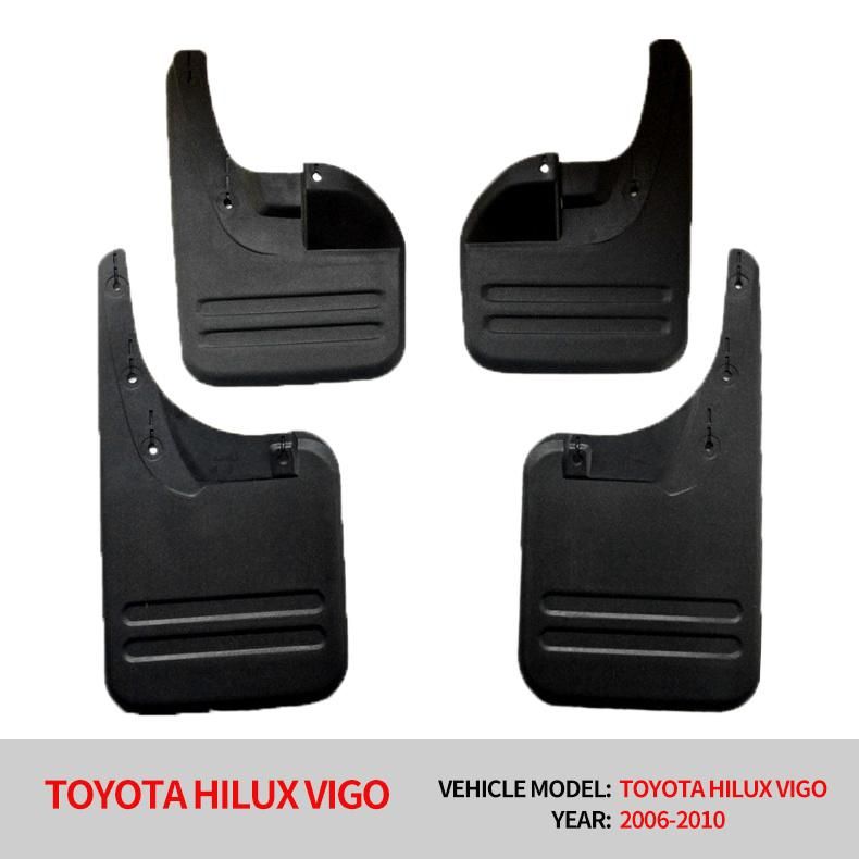 Auto Mud Flaps for Hilux Vigo 2006-2014 Car Fenders Mud Guard Splash Guards for Toyota