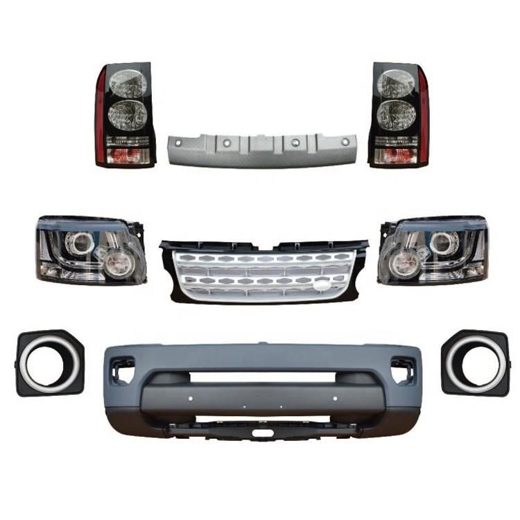 Full Autobiography Front Rear Bumper Kit for Land Rover Discovery Lr3 Upgrade to 2014 Lr4