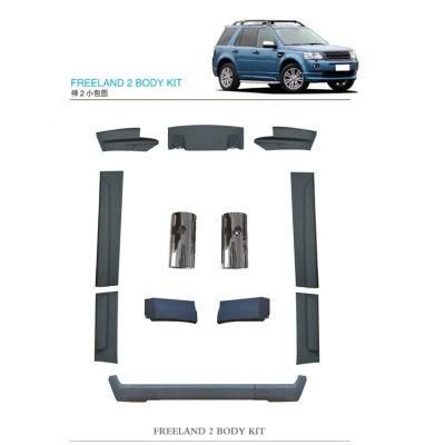 Facelift Upgrade Bumper Parts Body Kit for Land Rover Freelander 2 with Headlight &amp; Rear Lamp