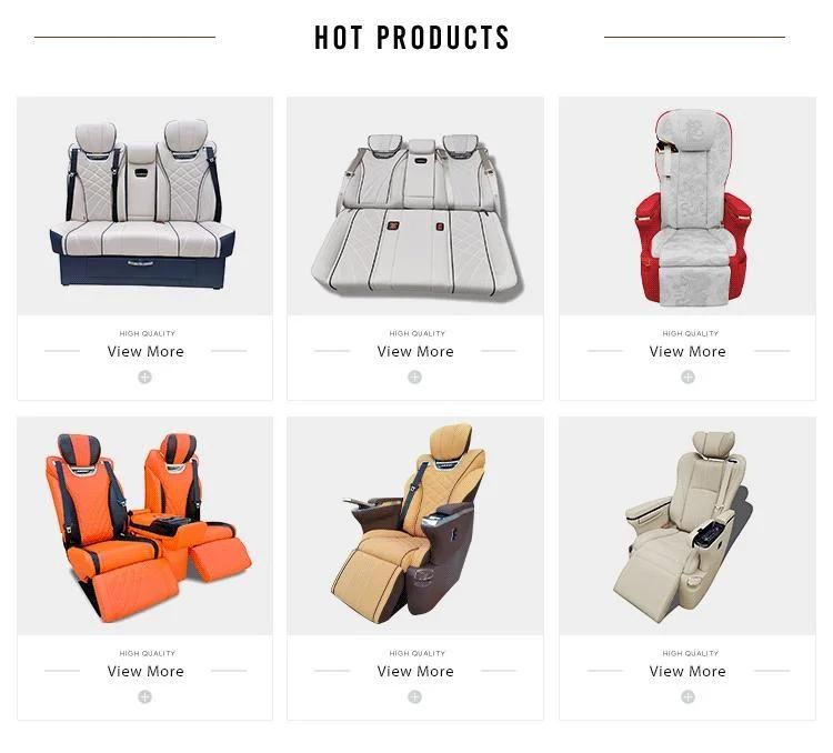 Luxury Color Customized Leather Auto Seat for Carnival Savanna V Class Lm300