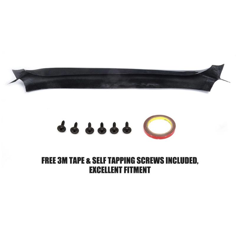 Carbon Fiber Front Bumper Lip Spoiler for for Maserati Ghibli S Q4 Sedan 4-Door 2014-2017