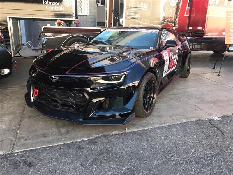 Car Body Parts Zl1 1le Style Front Bumper with Hood Body Kit for 2016-2018 Camaro