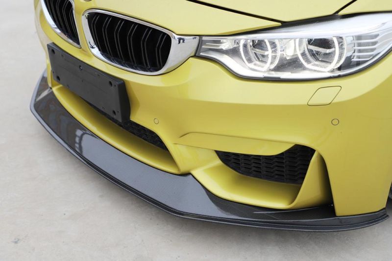 Carbon Fiber Front Bumper Lip for BMW F80 M3 F82 F83 M4 2014-2018
