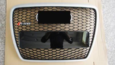 Wholesale Automotive Exterior Parts Chromed Front/Rear Bumper with Grille Suitable for Audi A6 C6RS6