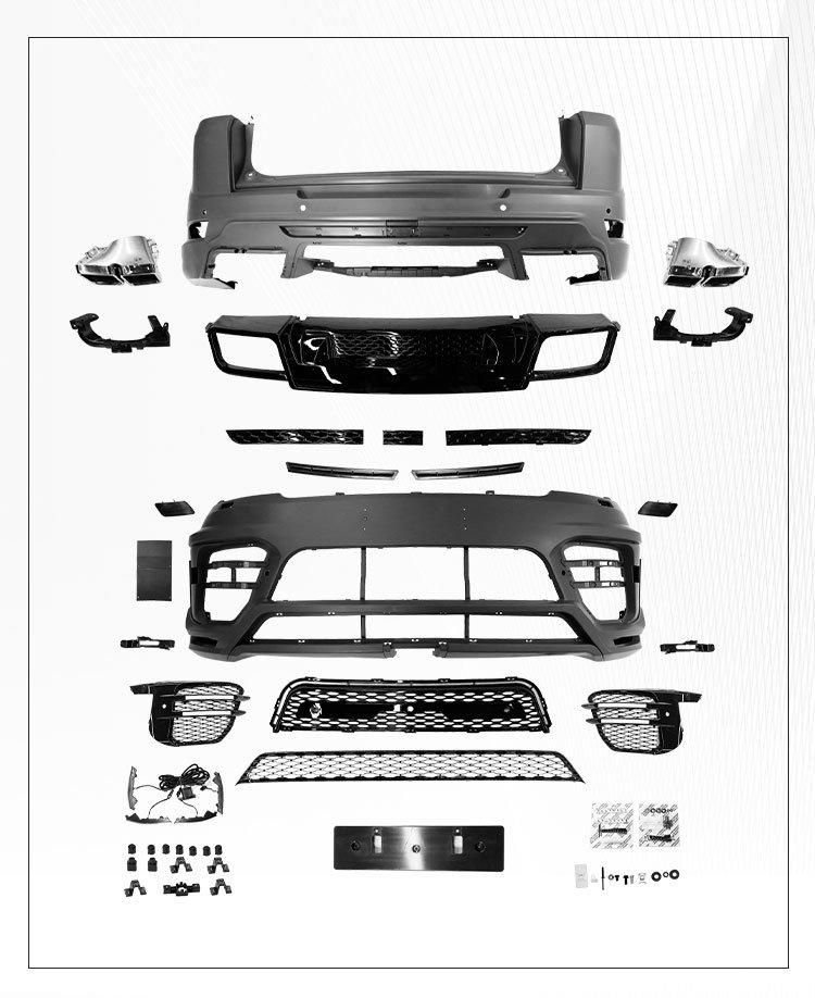 Gbt Trendy Products 2022 Upgrade Full Body Kit Facelift for 2018-on Land Rovers Range Rover to Lm Model Bumpers