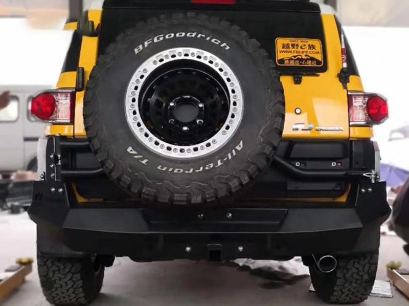 Iron Material for Toyota Fj Cruiser Bull Bar with Front Bumper Rear Bumper Side Step Roof Rack