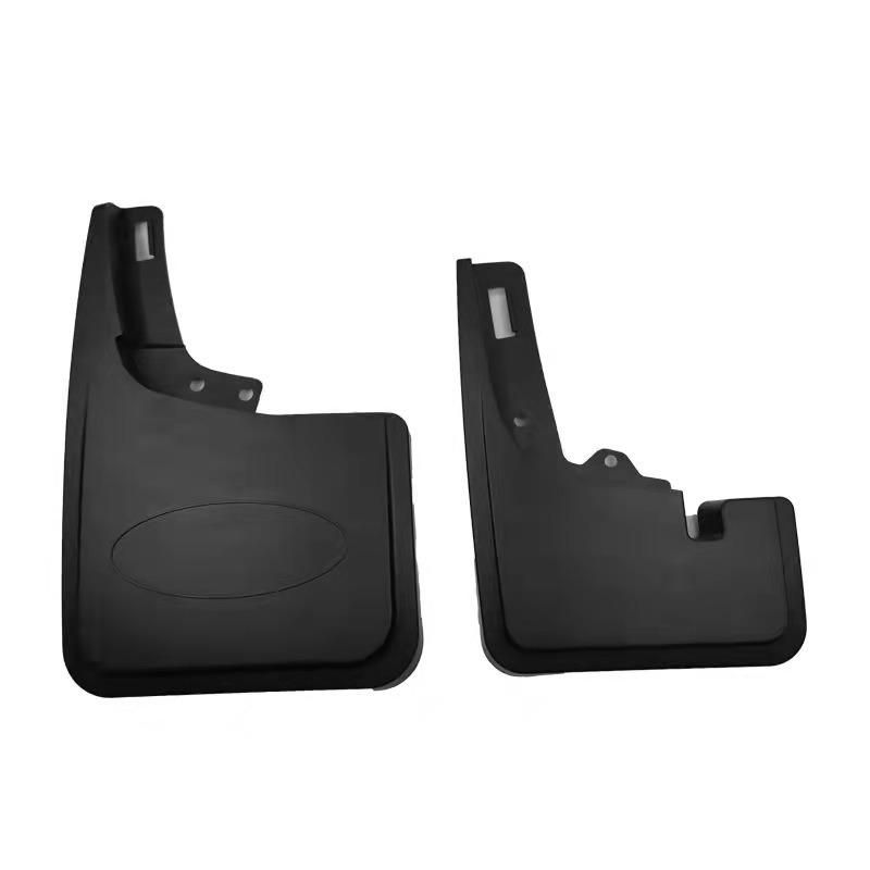 Customized Logo 4PCS Plastic Car Front Rear Fender Flare Mud Flaps Splash Guards Mudguard for Ford F150 2021