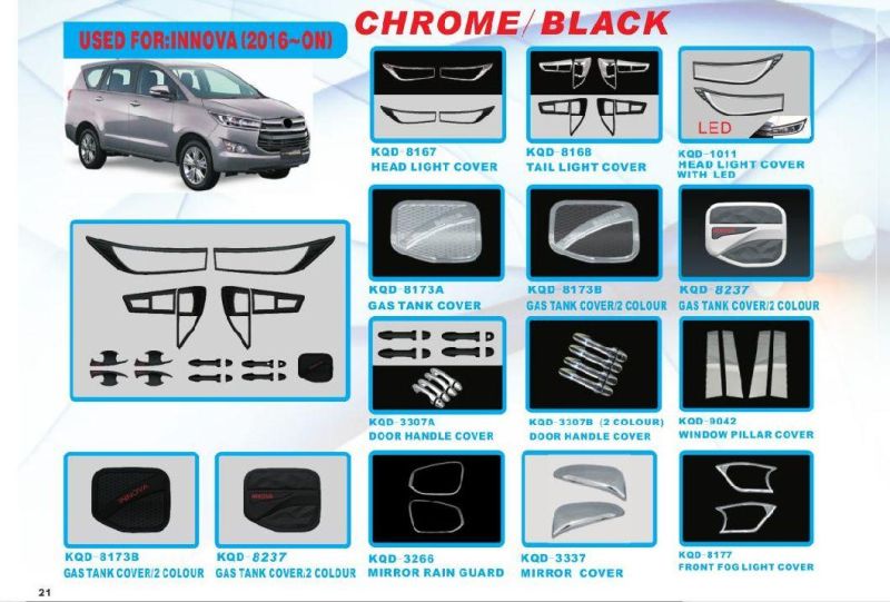 Sun Visors Window Deflector for Toyota Fortuner