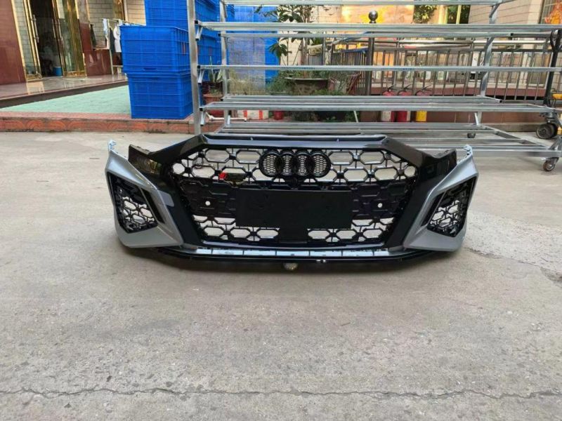 Body Kit RS3 Mid-Net Front Bumper Grille Modification Audi A3