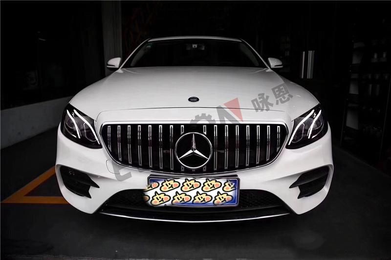 Gt Style Front Bumper Center Grille for Mercedes Benz E-Class W213 2016-2020