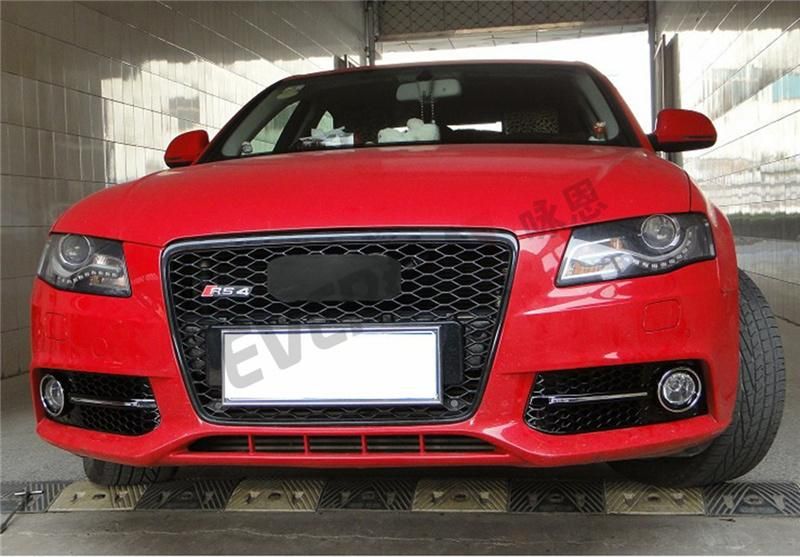 Replacement RS4 Style Front Bumper Grille for Audi A4 B8 2008-2012