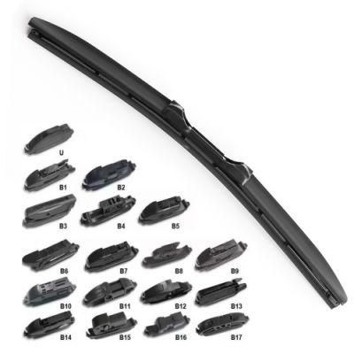 18 Adapters Multifunctional Windscreen Car Windshield Wiper for All Vehicles