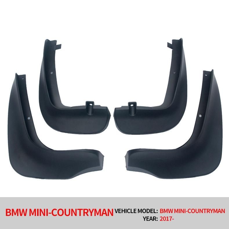Custom Logo Specialized Car Mudguard Splash Guards Fender for BMW Mini-Clubman, Cooper, Countryman 2017