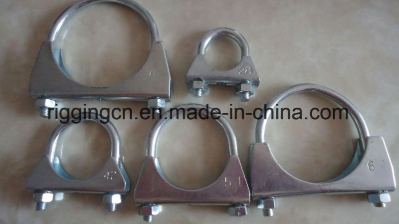 Galvanized U Shape Pipe Clamp for Reinforce