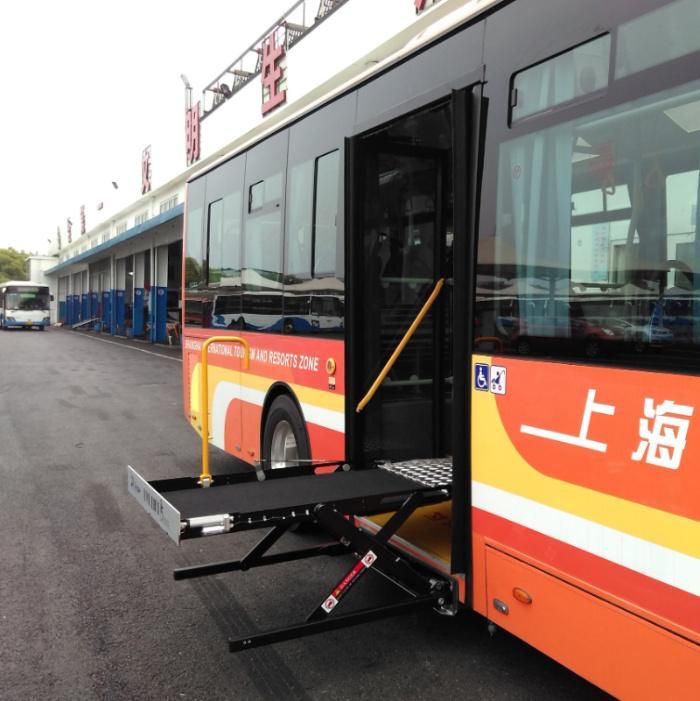 CE and Emark Certified Uvl Handicappedwheelchair Lift for Pubilc Bus Loading 300kg