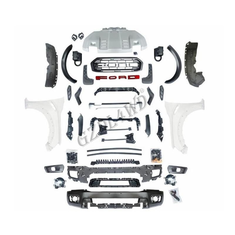 Car Bumper Kits for Ford Ranger T7 T8 2015-2019 Upgrade Raptor