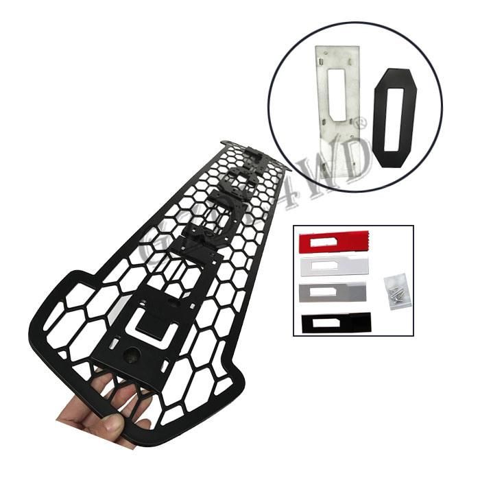 Car Accessories with LED Mesh Front Bumper Grill Fits for Ford Ecosport 2020 Grill