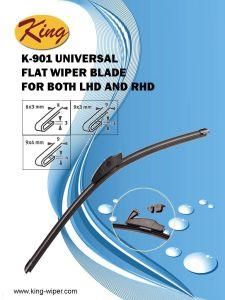 Universal Flat Wiper Blade, Aero Design, Clear View, Universal Type for All Cars.