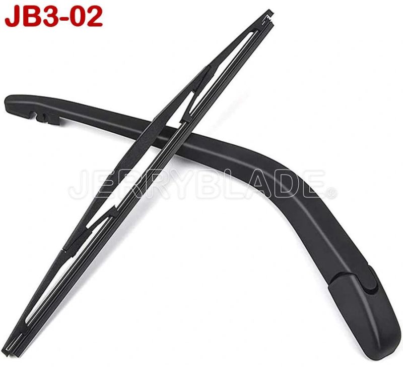 OE Replacement for Honda Fit/Jazz 2001-2008, Rear Windshield Wiper Arm Blade Set - Jerryblade Factory OE 76720SAA004 Rear Wiper Size 14inch/350mm