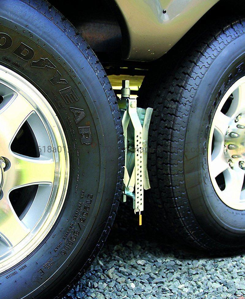 Camper Wheel Chock X Shaped, RV Chocks Stabilizer for Travel Trailer, Anti-Move Tire Wheel Steel Chock