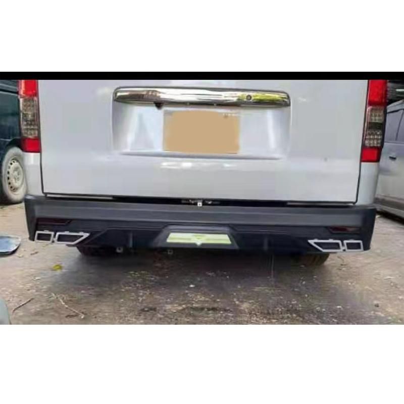 Car Front Rear Bumper Facelift Modified Wide Conversion Bodykit Body Kit for Toyota Hiace 2010