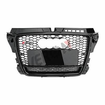 RS3 Grille Front Bumper Grill Fit for Audi A3 2011-2013