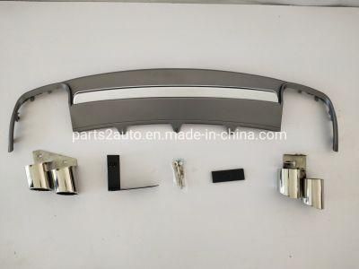 Audi A4 Normal Rear Diffuser, Audi A4 Normal Rear Bumper Strip 2013-2016.