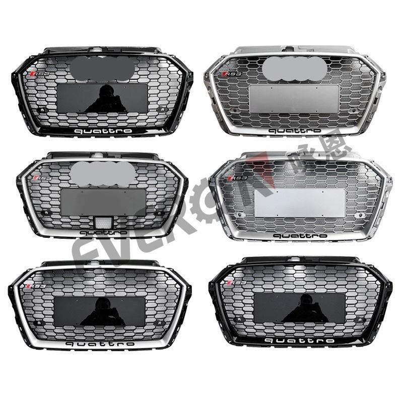 RS3 Style Front Bumper Grille for Audi A3 2017-2019