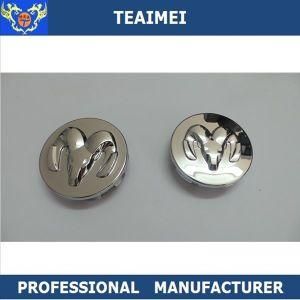 55mm ABS Chrome Car Logo Alloy Wheel Center Hub Cap